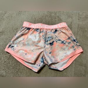 Under Armour Kids Pink and Gray Shorts